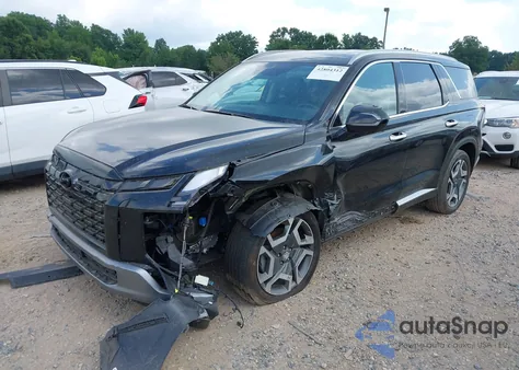 2025 Hyundai Palisade Sel Premium из США, поврежденный, VIN KM8R44GE7SU909462